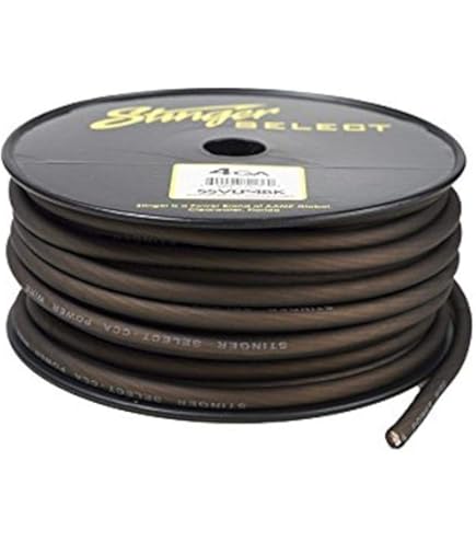 Amazon.com: Stinger SSVLS122B 12Ga Black Speaker Wire 250ft